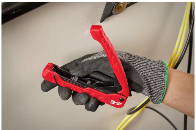 Milwaukee Coax Compression Crimper