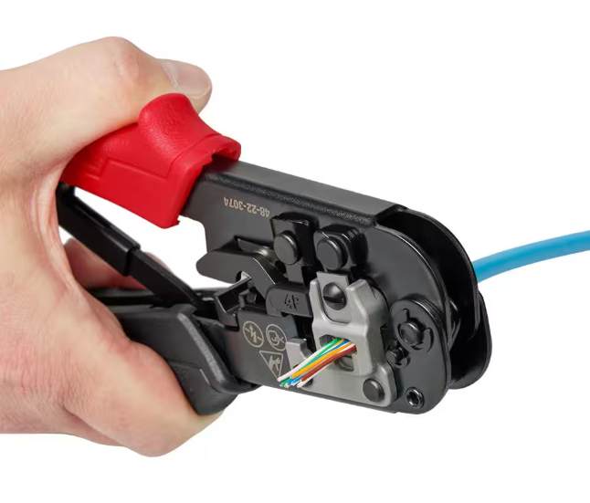 Milwaukee Ratcheting Pass-Through Crimper & Stripper