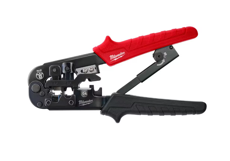 Milwaukee Ratcheting Pass-Through Crimper & Stripper