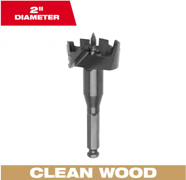 Milwaukee 2 in. Selfeed Bit