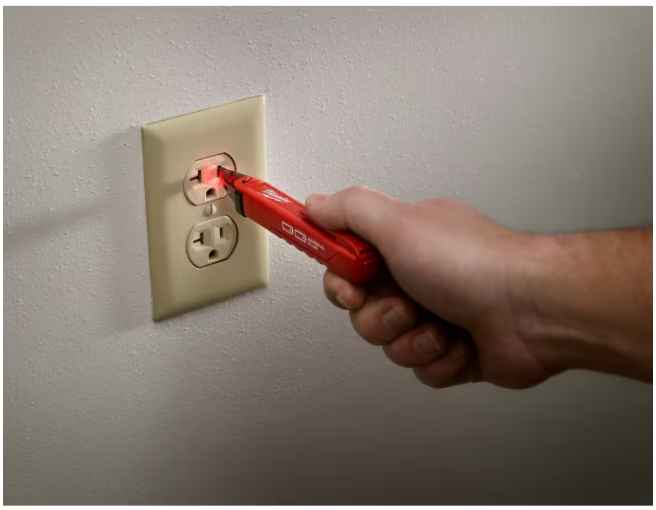 Milwaukee Non-Contact Voltage and GFCI Receptacle Premium Test Kit
