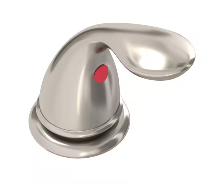 Glacier Bay Builders 2-Handle Deck-Mount Roman Tub Faucet in Brushed Nickel