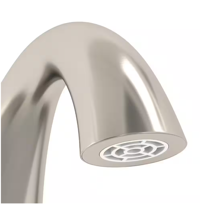 Glacier Bay Builders 2-Handle Deck-Mount Roman Tub Faucet in Brushed Nickel