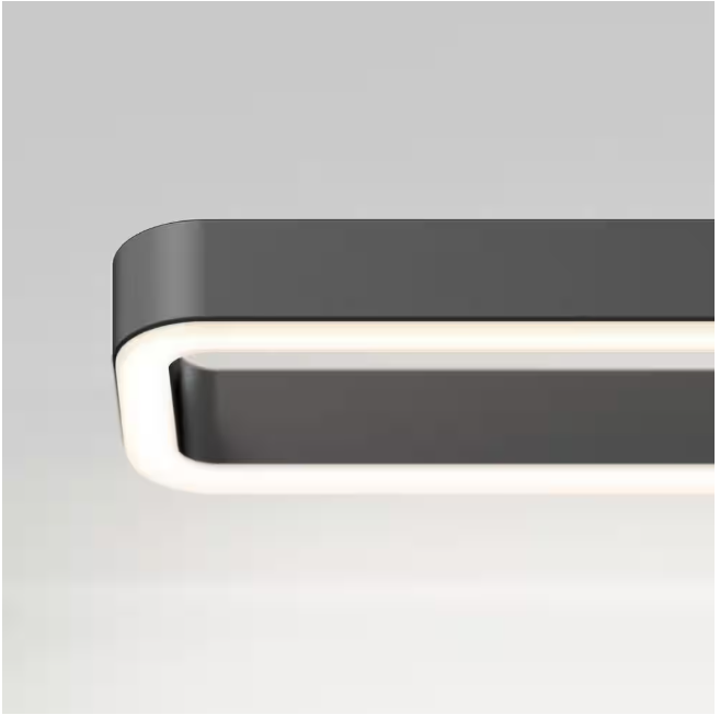 Artika Hinge 27 in. 1 Light Black Modern Integrated LED 3 CCT Vanity Light Bar for Bathroom