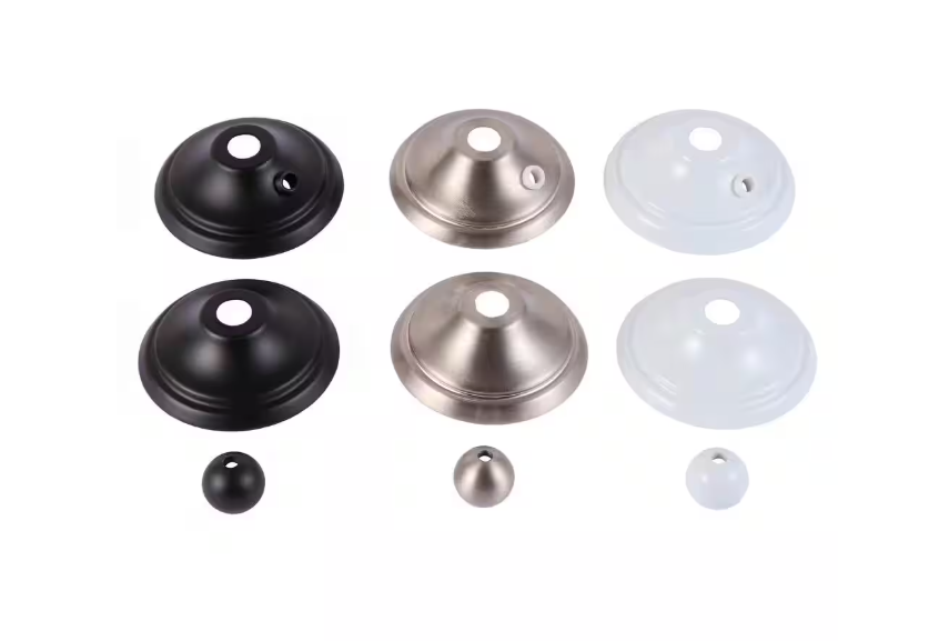 Hampton Bay 2-Light White Glass Bowl Ceiling Fan LED Light Kit