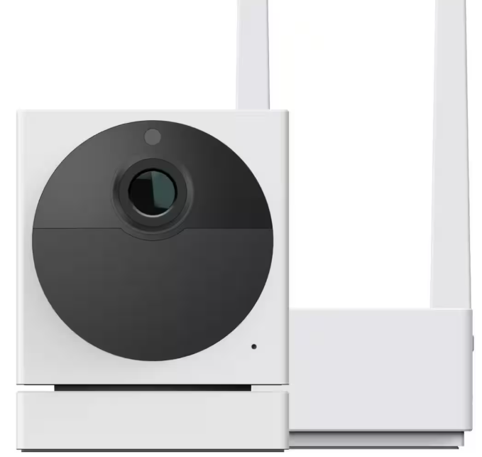Wyze Wireless Outdoor Surveillance Home Security Camera v2, with Color Night Vision, Includes Base Station