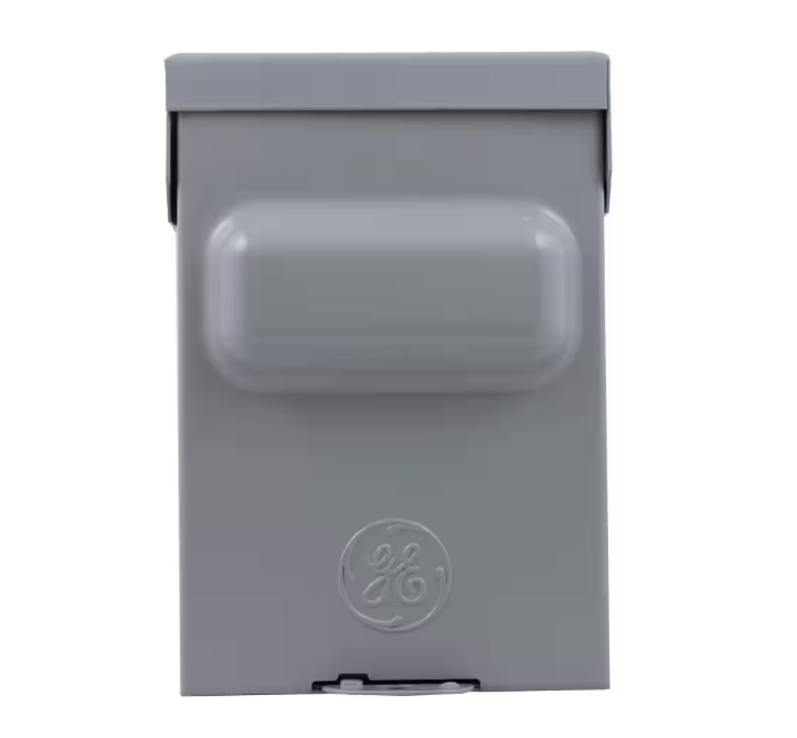 GE 60 Amp 240-Volt Non-Fuse Metallic AC Disconnect