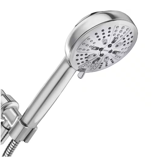 MOEN HydroEnergetix 8-Spray Wall Mount Handheld Shower Head 1.75 GPM in Chrome