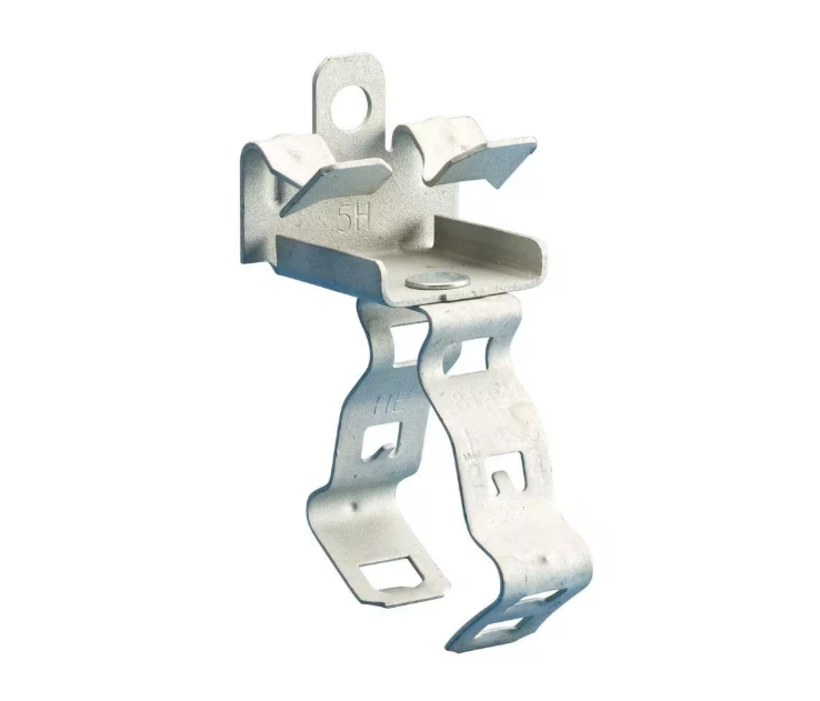 (5-Pack) CADDY Conduit/Pipe to Flange Clip Clamp 1/2 to 3/4 in.