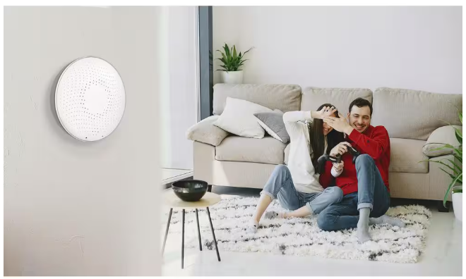 Airthings Wave Radon Battery Operated Smart Radon Detector