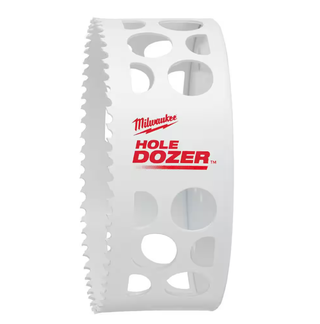 Milwaukee 4-1/2 in. Hole Dozer Bi-Metal Hole Saw