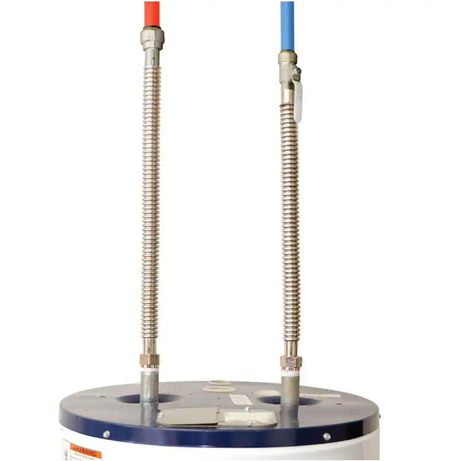 Everbilt 3/4 in. SSPTC x 3/4 in. FIP Water Heater Connection Kit