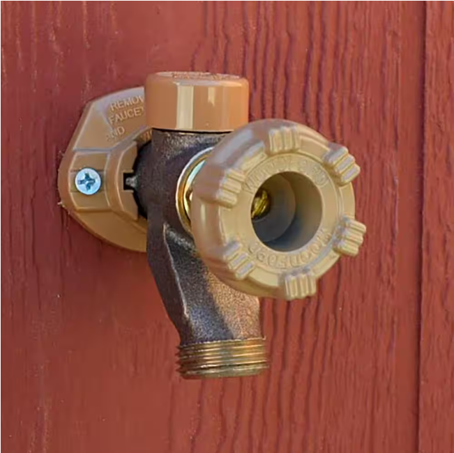 Woodford 1/2 in. x 1/2 in. MPT x Female Sweat x 12 in. L Freezeless Anti-Siphon Sillcock Valve