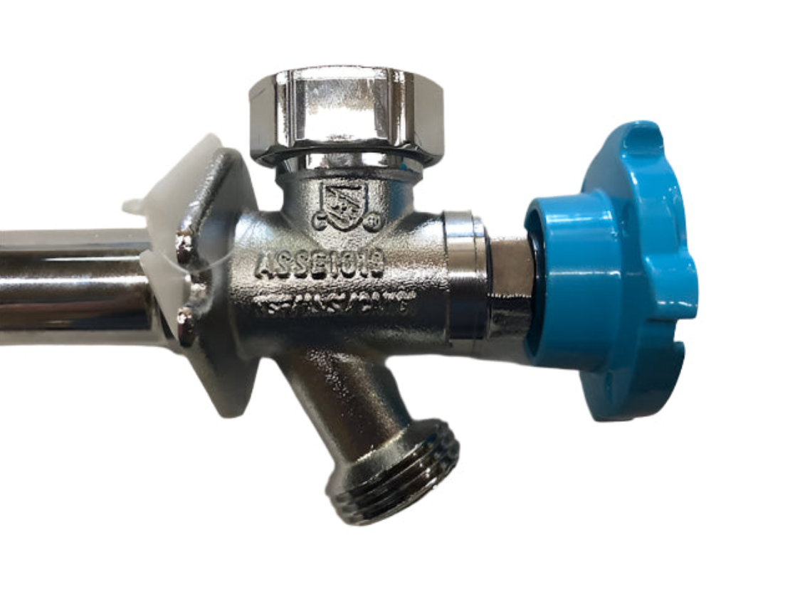 SharkBite 1/2 in. Push-to-Connect x 3/4 in. MHT x 8 in. Brass Anti-Siphon Frost Free Sillcock Valve