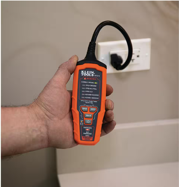 Klein Tools AFCI/GFCI Outlet Tester