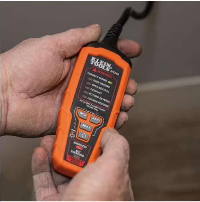 Klein Tools AFCI/GFCI Outlet Tester