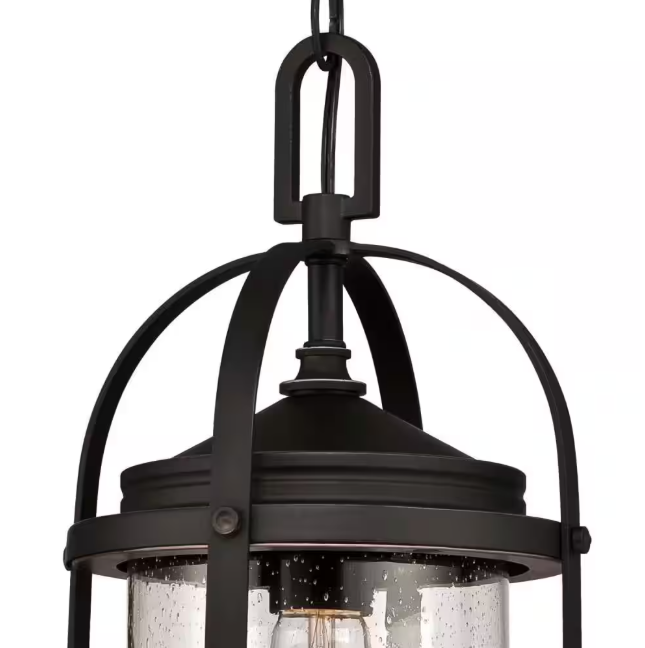 Westinghouse Grandview 1-Light Oil Rubbed Bronze with Highlights Outdoor Hanging Pendant