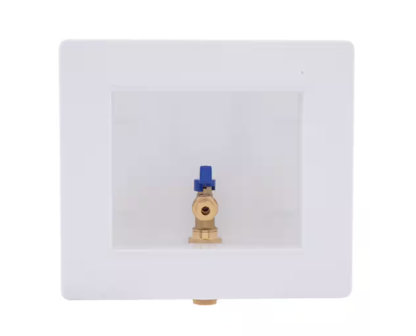 SharkBite 1/2 in. Push-to-Connect Brass Ice Maker Outlet Box