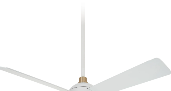 Minka-Aire 36 Inch Ceiling Fan Downrod - Flat White - DR536-WHF