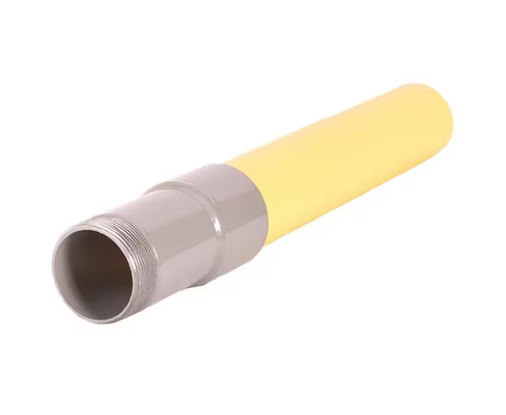 HOME-FLEX 1 in. IPS Poly DR 11 to 1 in. MIP Underground Yellow Poly Gas Transition