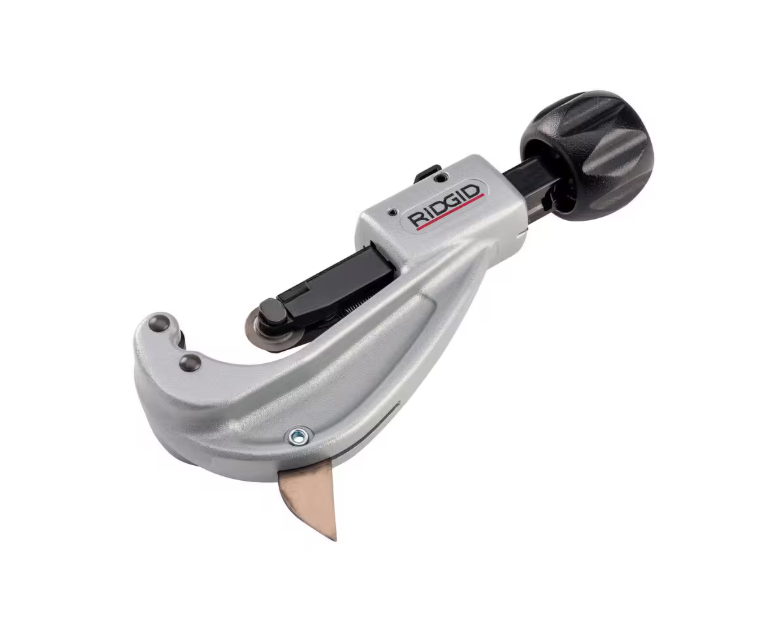 RIDGID 1/4 in. to 1-5/8 in. 151 Quick Acting Copper Pipe & Aluminum Tubing Cutter w/ Easy Change Wheel Pin + Spare Wheel