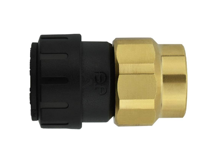 SharkBite ProLock 1/2 in. x 1/2 in. Push-to-Connect Plastic FIP Female Adapter Fitting