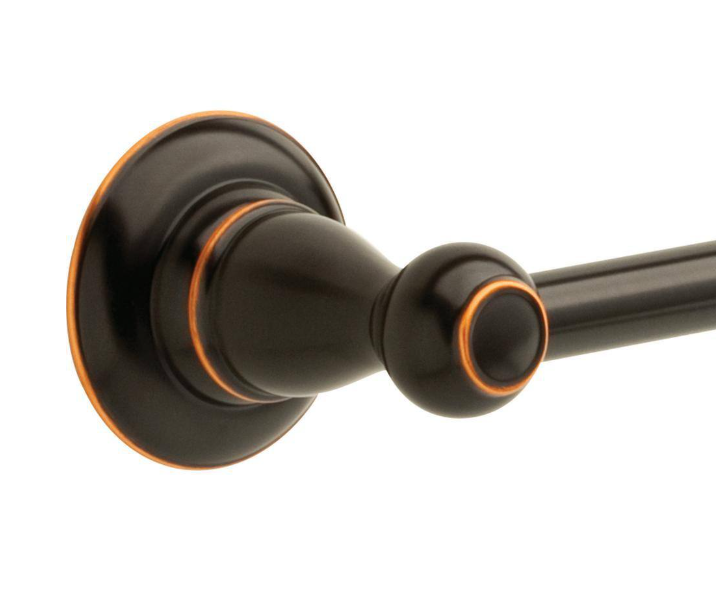 (2-Pack) Delta Porter 24 in. Wall Mount Towel Bar Bath Hardware Accessory in Oil Rubbed Bronze