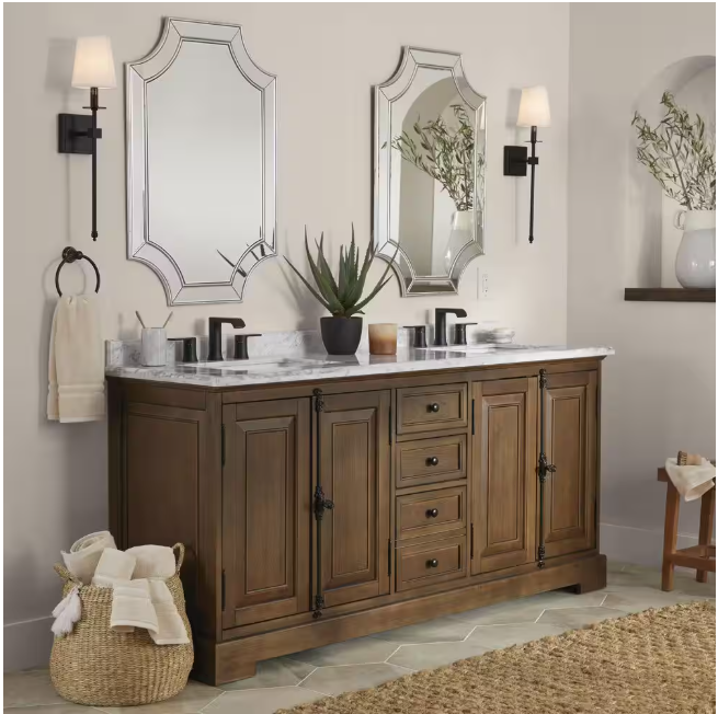 MOEN Banbury Towel Ring in Mediterranean Bronze