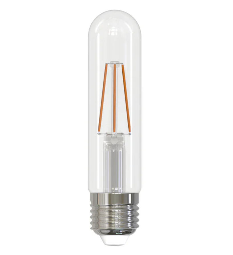 Bulbrite 3 Watt LED T9 Clear Decorative Light Bulb with Mediuem (E26) Base, 3000K
