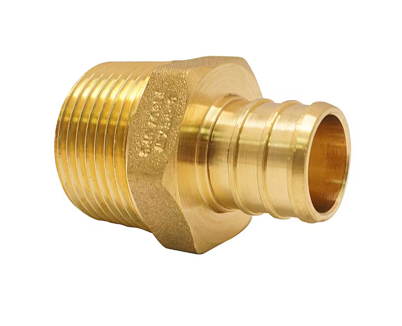 Apollo 3/4 in. Brass PEX-B Barb x 3/4 in. Male Pipe Thread Adapter (5-Pack)