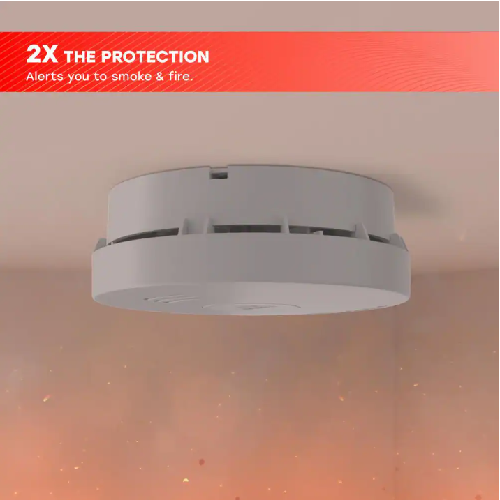 Universal Security Instruments (3-Pack) 10-Year Battery Powered Mini Smoke and Fire Detector with Photoelectric Sensor