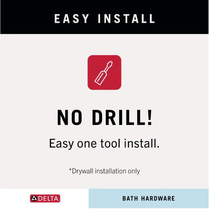 Delta Greenwich II Wall Mount Round Closed Towel Ring Bath Hardware Accessory in Brushed Nickel