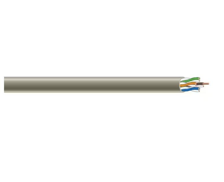 Southwire 300 ft. Tan 24/4 Solid CU CAT5e CMR-CMX Indoor/Outdoor Data Cable