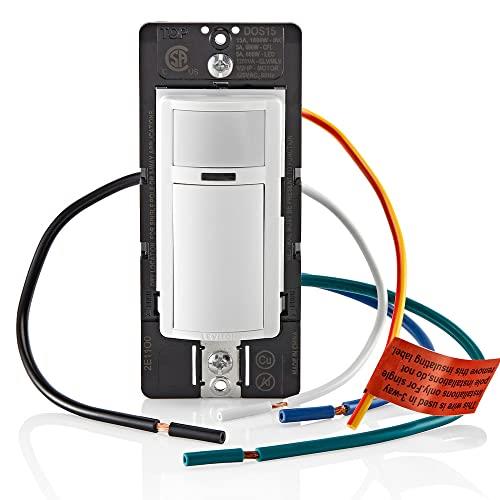 Leviton Decora Occupancy Motion Sensor Light Switch 15A Residential Grade
