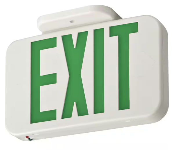 Lithonia Lighting Contractor Select Integrated LED White Exit Sign