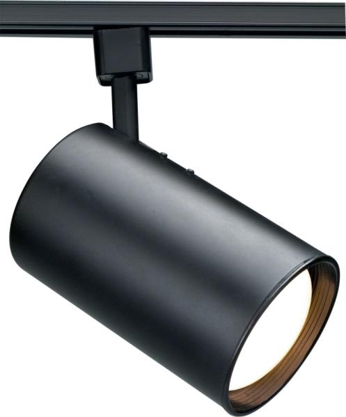 Satco Nuvo 1-Light Black Incandescent Track Lighting Head - Black