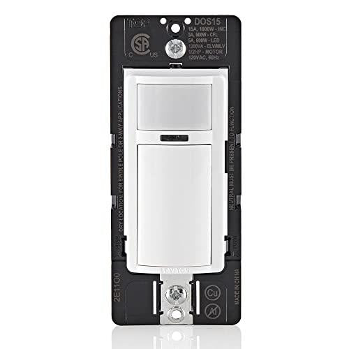 Leviton Decora Occupancy Motion Sensor Light Switch 15A Residential Grade