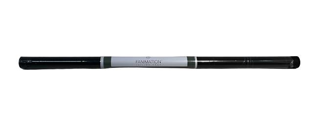 FANIMATION 24 in. Black Stainless Steel Extension Downrod