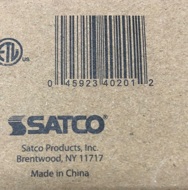 Satco Nuvo 1-Light Black Incandescent Track Lighting Head - Black