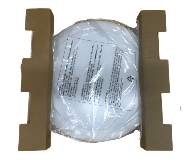 Commercial Electric 16 in. Low Profile LED Flush Mount Round Closet Light Fixture 1700 Lumens 3000K 4000K 5000K Dimmable Hallway Stairwell