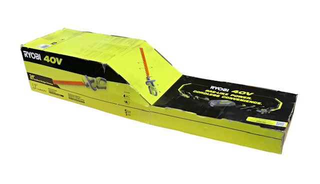 RYOBI 40V 24 in. Cordless Battery Hedge Trimmer with 2.0 Ah Battery and Charger