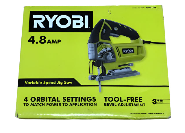 RYOBI 4.8 Amp Corded Variable Speed Orbital Jig Saw