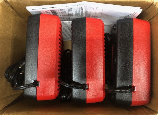 Milwaukee M12 12-Volt Lithium-Ion Battery Charger (3 Pack)