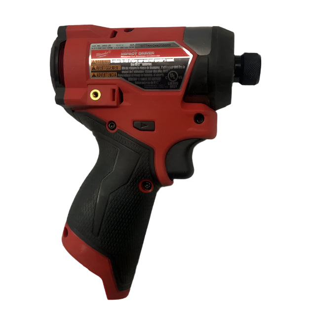 Milwaukee M12 FUEL 12V Lithium-Ion Brushless Cordless 1/4 in. Hex Impact Driver (Tool-Only)