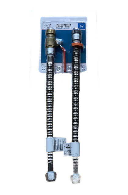 SharkBite Push to Connect Water Heater Connection Kit 3/4" x 3/4" FIP 24680