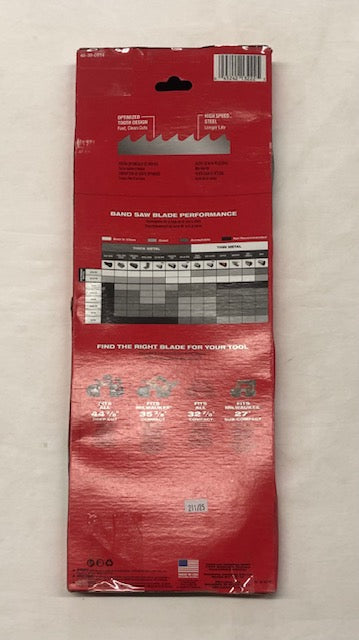 Milwaukee 44-7/8 in. 14 TPI Deep Cut Portable Bi-Metal Band Saw Blade (2-Pack) For M18 FUEL/Corded