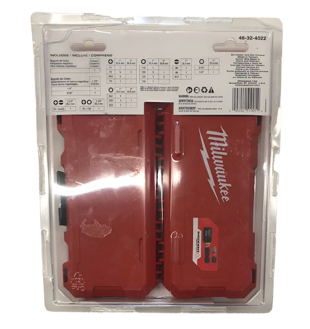 Milwaukee SHOCKWAVE Impact Duty Alloy Steel Screw Driver Drill Bit Set (40-Piece)