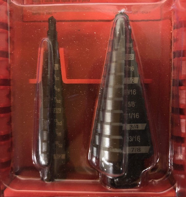 Milwaukee Black Oxide Step Drill Bit Set (10-Piece)