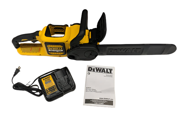 DEWALT FLEXVOLT 60V MAX 16in. Brushless Cordless Battery Powered Chainsaw Kit with (1) FLEXVOLT 2 Ah Battery & Charger