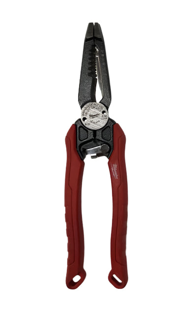 Milwaukee 9 in. 7-in-1 High Leverage Combination Wire Stripper/Cutter Pliers